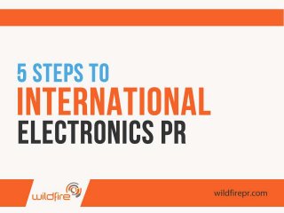 International Electronics PR