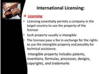 (except industrial & agricultural products)