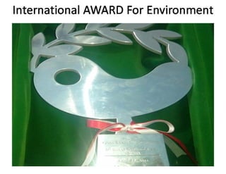 International environment award