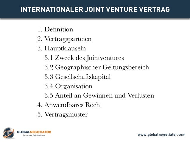joint venture definition