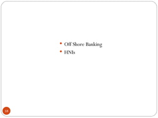 Off Shore Banking HNIs 