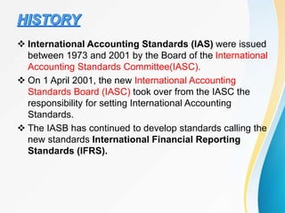 International financial accounting standards