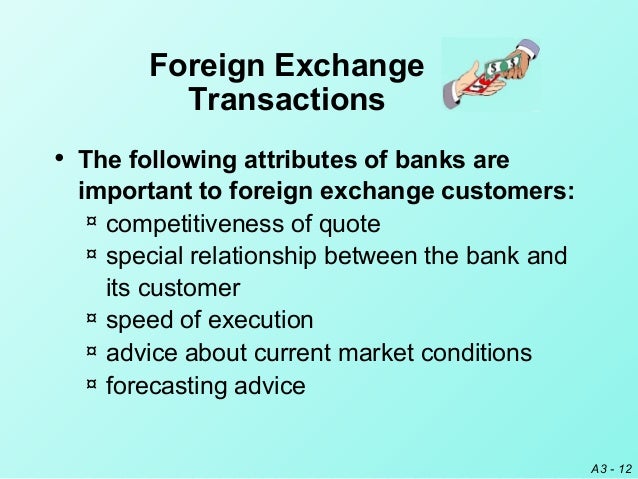 Importance of foreign exchange market