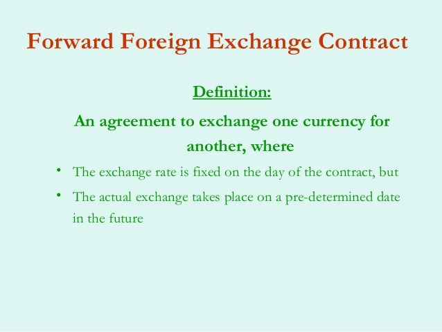 Foreign currency transaction definition