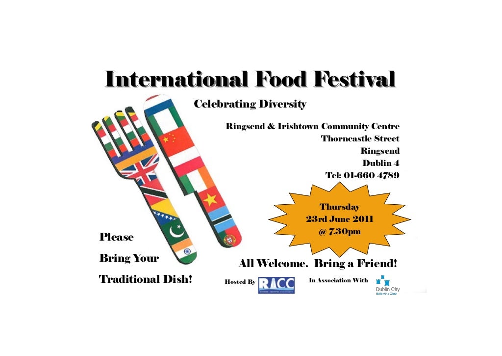 International Food Festival Poster