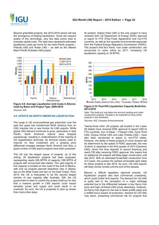International gas union : 2014 world LNG report | PDF