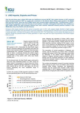 International gas union : 2014 world LNG report | PDF