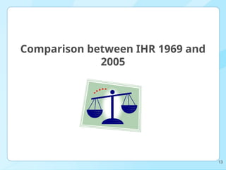 Ihr international health regulation IHR.pptx