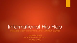 International Hip Hop | PPT
