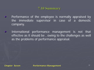 International Performance Management | PDF