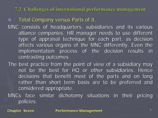 International Performance Management | PDF