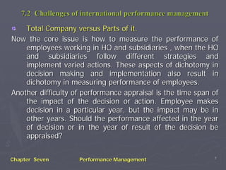 International Performance Management | PDF