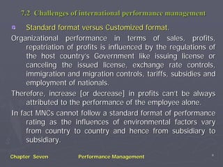 International Performance Management | PDF
