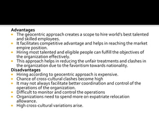 International human resource management | PPT