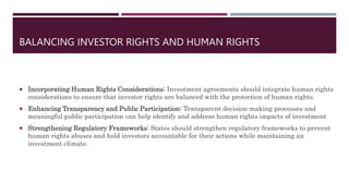 INTERNATIONAL INVESTMENT LAW AND HUMAN RIGHTS (1).pptx