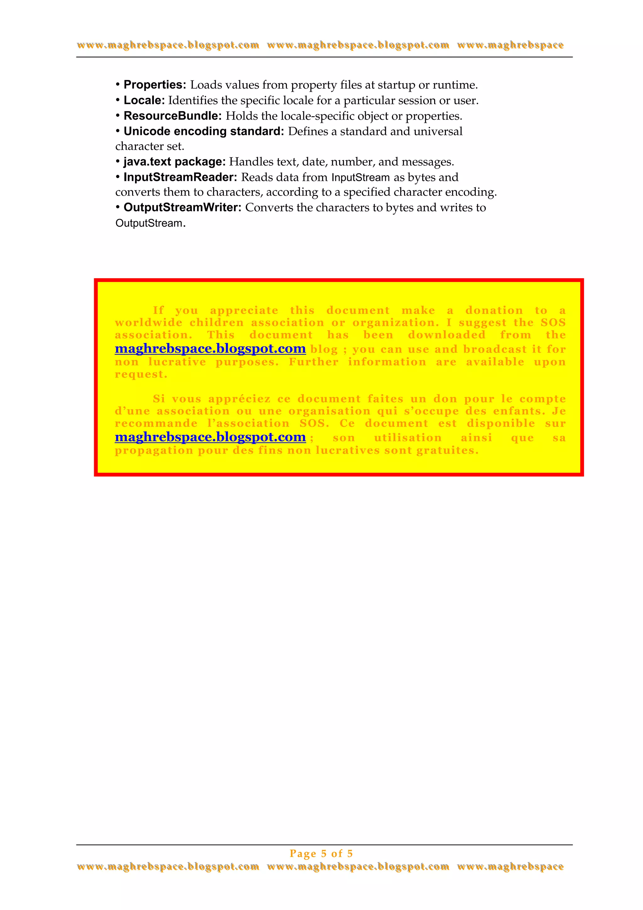 Internationalization in Java