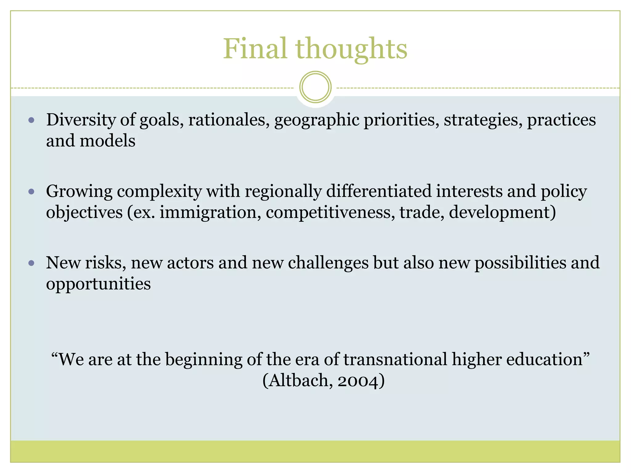 30% of global higher education enrollment is in private sector