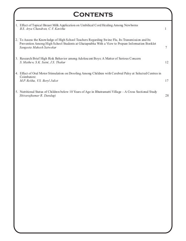 International Journal Of Pediatric Nursing Vol 2 Issue 1 - 