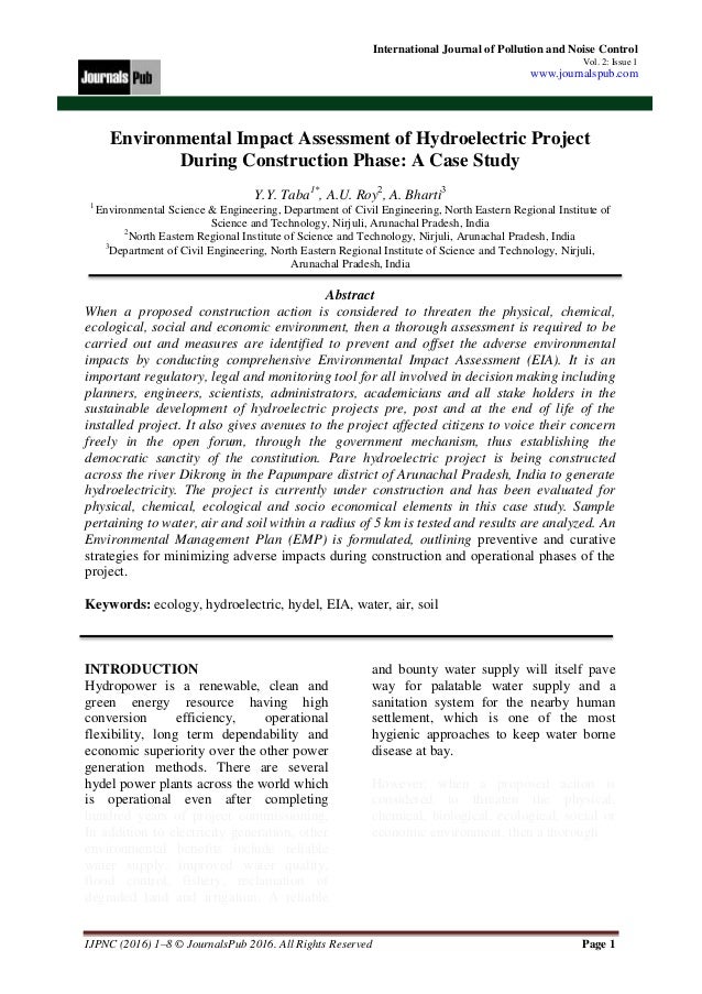 International Journal of Pollution and Noise Control vol 2 issue 1