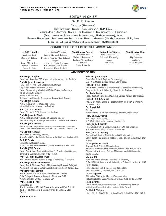 International Journal Of Natural Product Chemistry International Journal Of Natural Product Chemistry