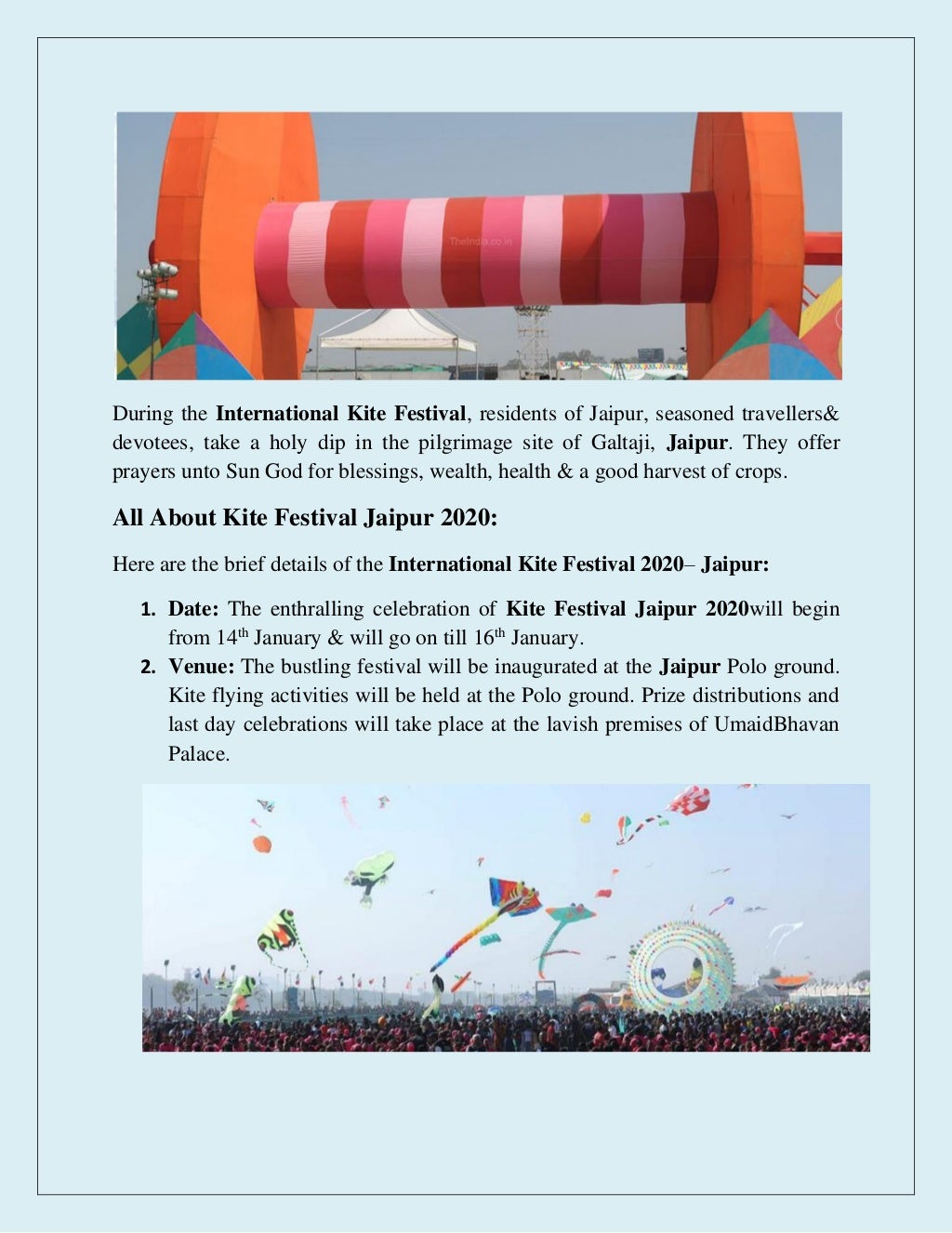 International kite festival 2020 jaipur colorful display of kites