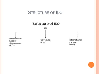 STRUCTURE OF ILO
 