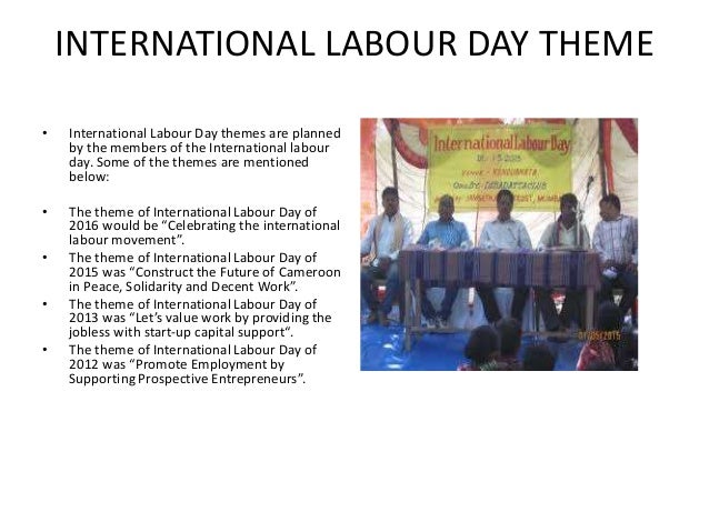 International Labour Day 2017 By Mr Allah Dad Khan