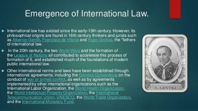 International Law International Law