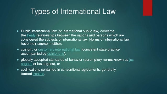 International law