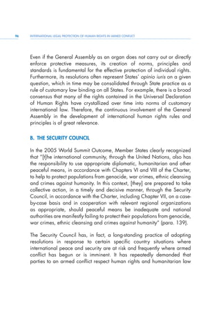 International Legal protection of Human rights in armed conflicts. | PDF