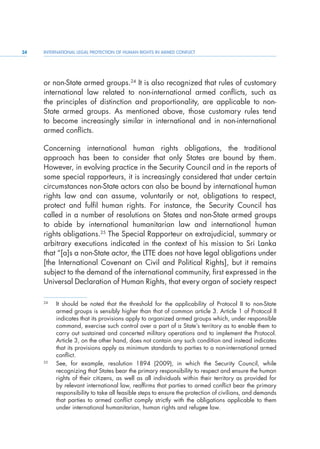 International Legal protection of Human rights in armed conflicts. | PDF