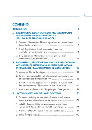 International Legal protection of Human rights in armed conflicts. | PDF