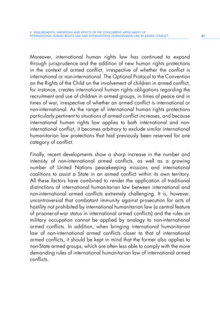 International Legal protection of Human rights in armed conflicts. | PDF