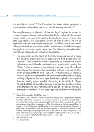 International Legal protection of Human rights in armed conflicts. | PDF