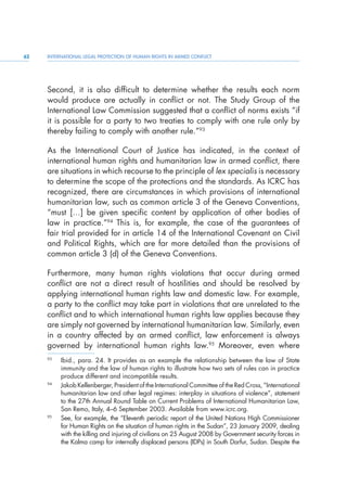 International Legal protection of Human rights in armed conflicts. | PDF
