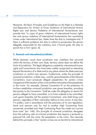 International Legal protection of Human rights in armed conflicts. | PDF