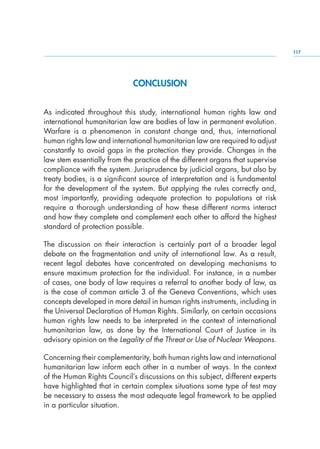 International Legal protection of Human rights in armed conflicts.