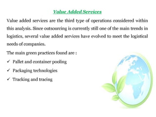 International logistics 