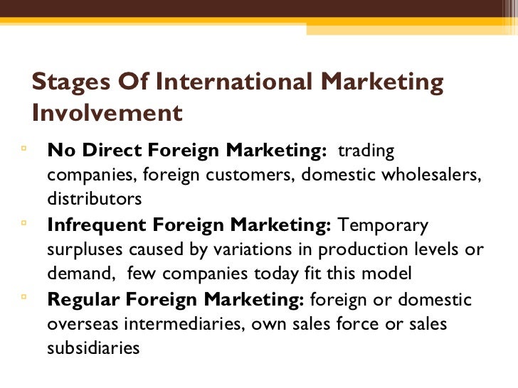 Foreign market definition