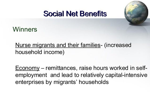 impact of migration to the profession of nursing in the philippines What is the impact of culture nursing essay many countries in the 21st century with the increase in global movement have become multicultural in today’s multicultural society, minority ethnic groups form 79% of the uk population (office for national statistics, 2001 cited by black 2008). impact of migration to the profession of nursing in the philippines What is the impact of culture nursing essay many countries in the 21st century with the increase in global movement have become multicultural in today’s multicultural society, minority ethnic groups form 79% of the uk population (office for national statistics, 2001 cited by black 2008).