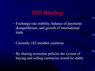 International monetary fund | PPT