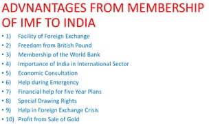 Imf Help International monetary fund ppt | PPTX
