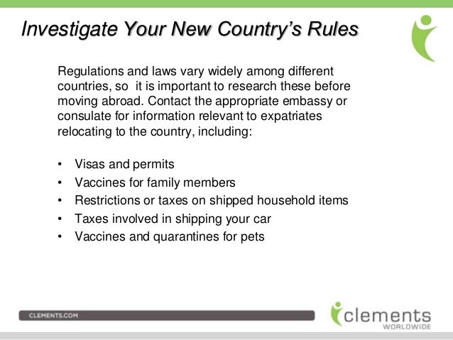relocating check list