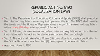 International, National and Local Human Right Laws on IPs | PPTX