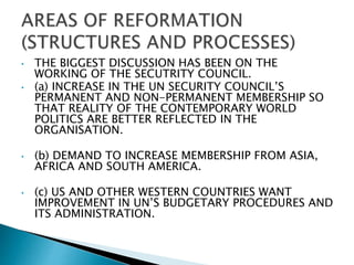 International organisations (divya) | PPTX | Civic affairs | Politics