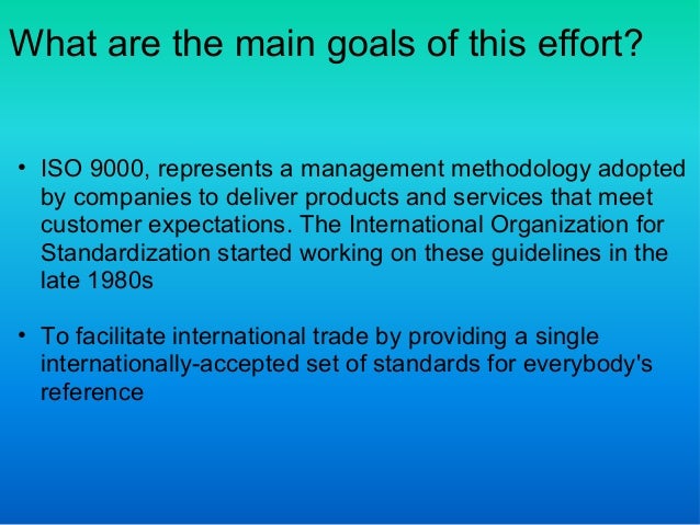 international organization for standardization