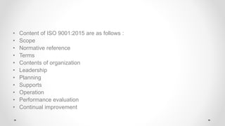 International organization for standarzation | PPTX