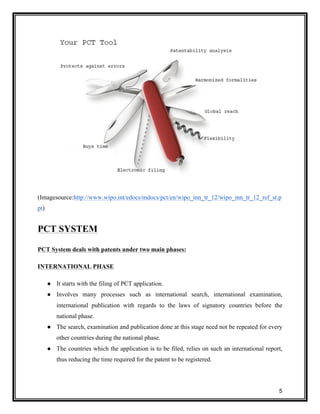 Pct Invention Application Example International Patent Application - PCT Route | PDF
