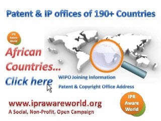 International Patent Offices