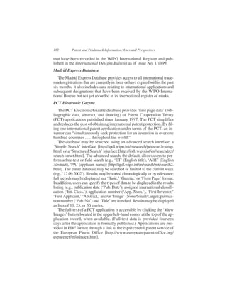 Photo inspiration: Fresh Look at International Patents